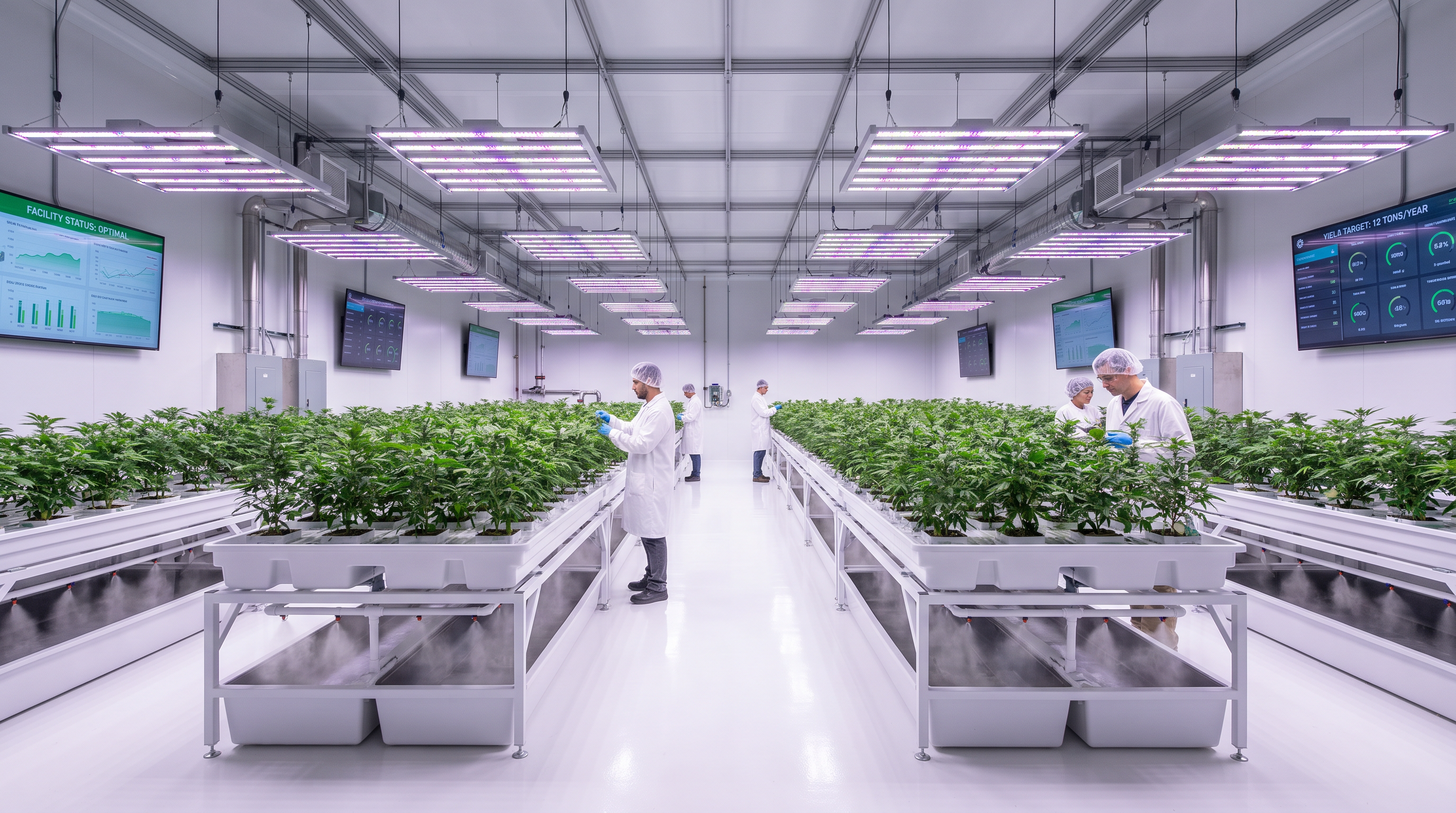 The Aeroponic Production Facility B